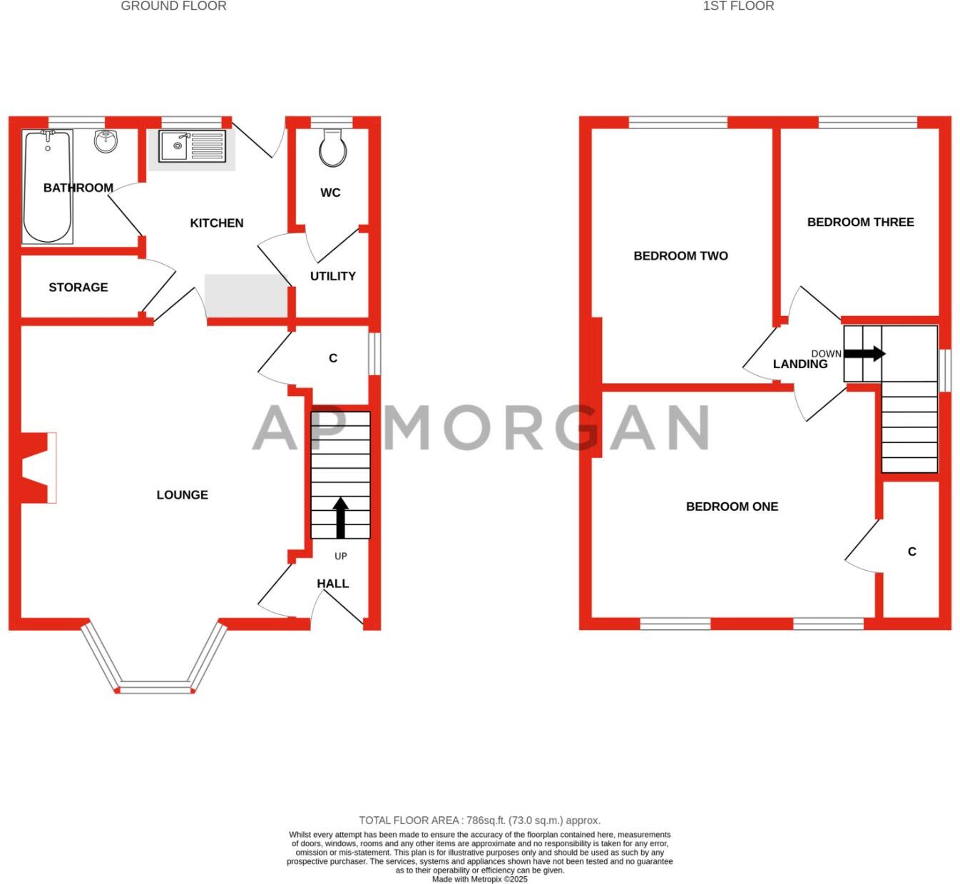 3 bed End of Terrace