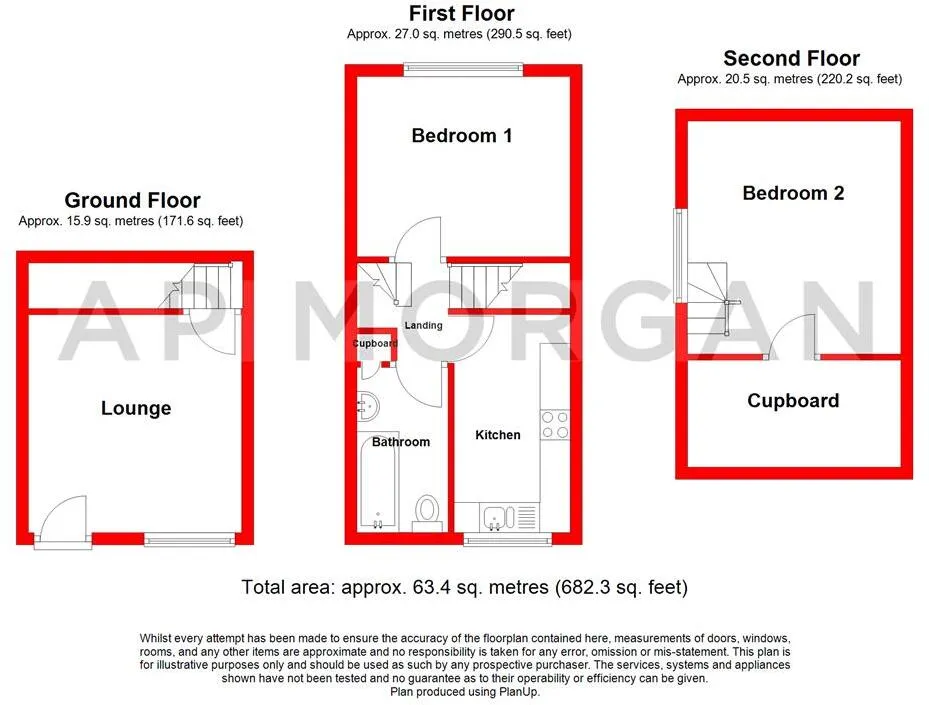 3 bed Terraced