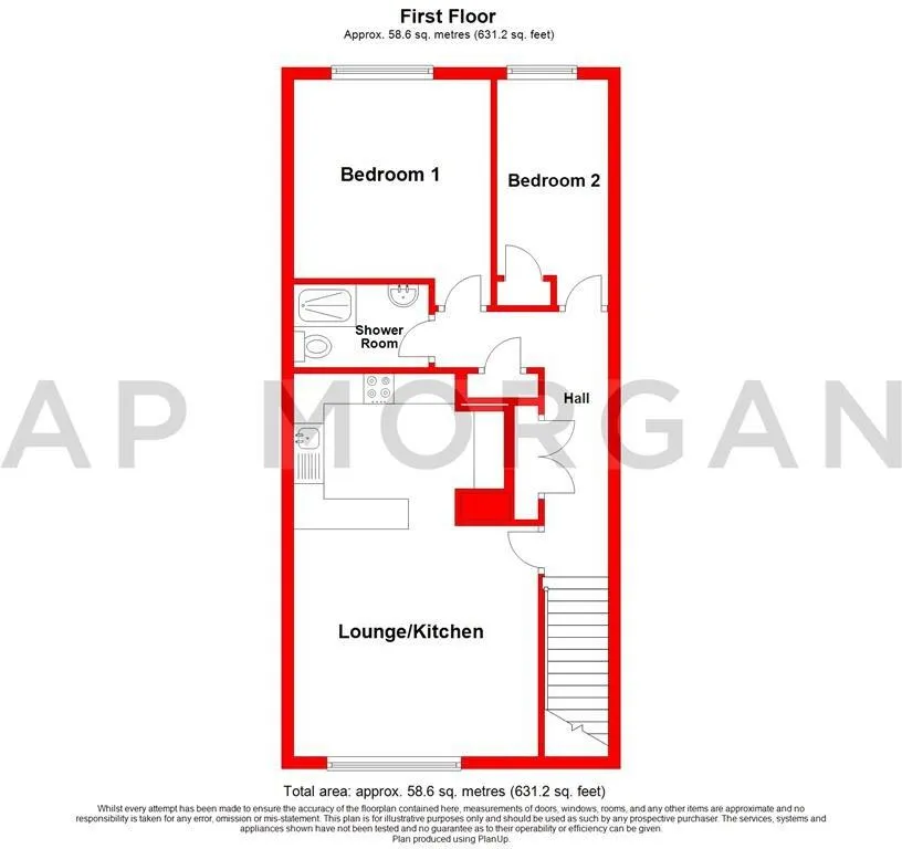 2 bed Maisonette