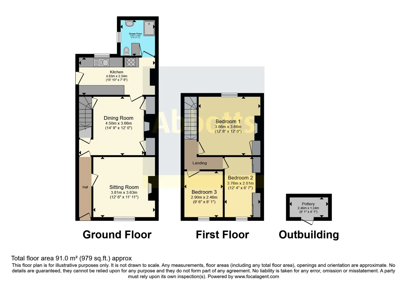 3 bed Cottage