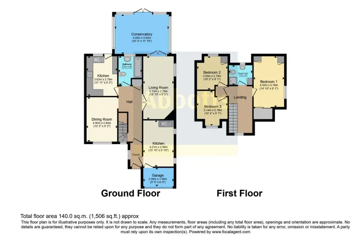 3 bed Bungalow