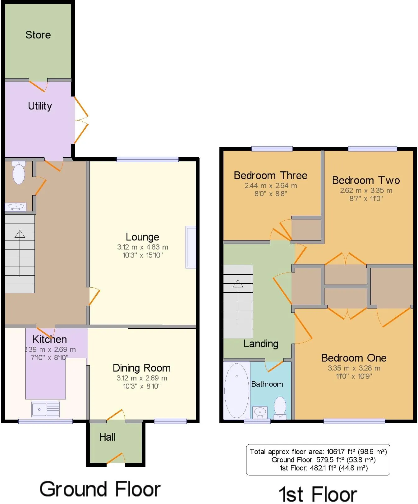 3 bed Terraced