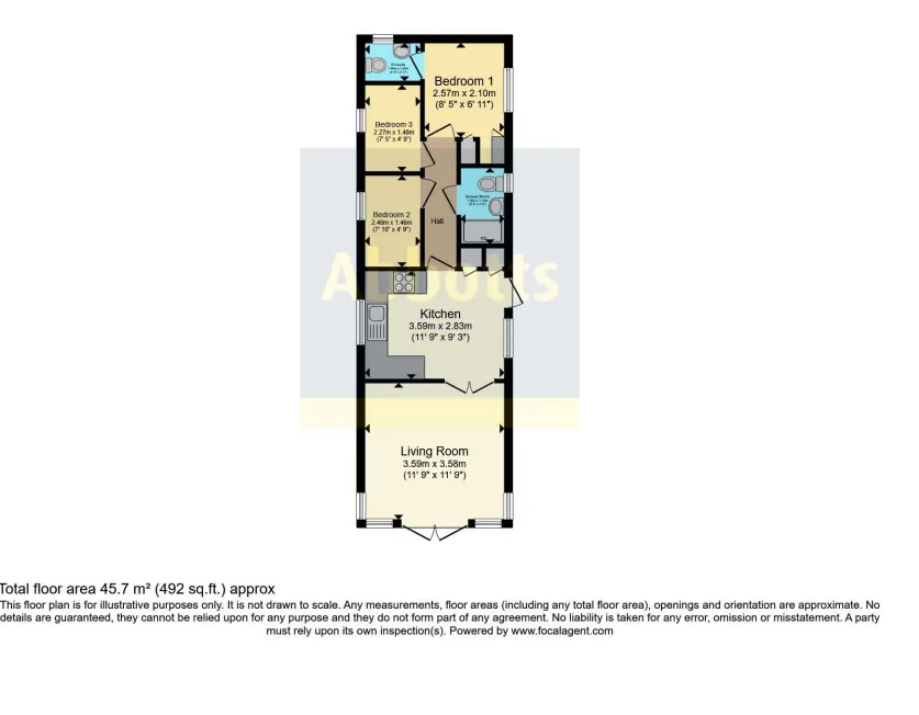 3 bed Park Home