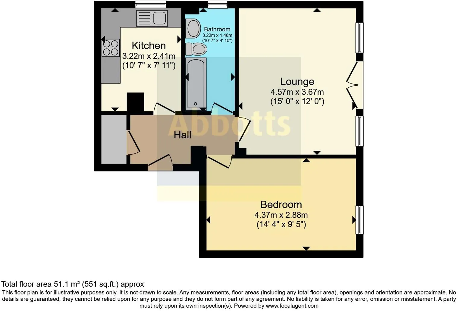 1 bed Apartment