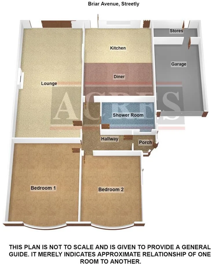 2 bed Semi-Detached Bungalow
