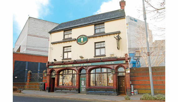 The Prince of Wales Public House 84/85 Cambridge Street Birmingham B1 2NP