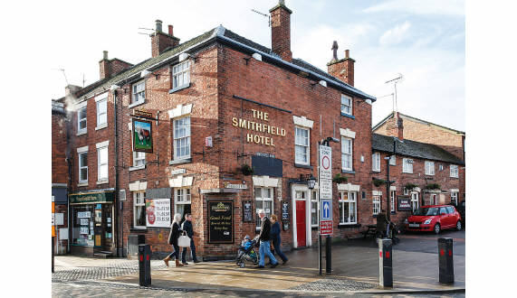 The Smithfield Hotel 37 High Street Uttoxeter Staffordshire ST14 7HN