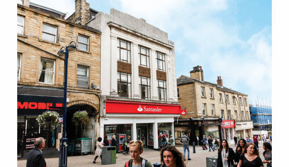 Santander, 9 / 11 King Street Huddersfield West Yorkshire HD1 2ER