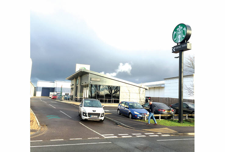 Starbucks Coffee Burrfields Road Portsmouth Hampshire PO3 5NP