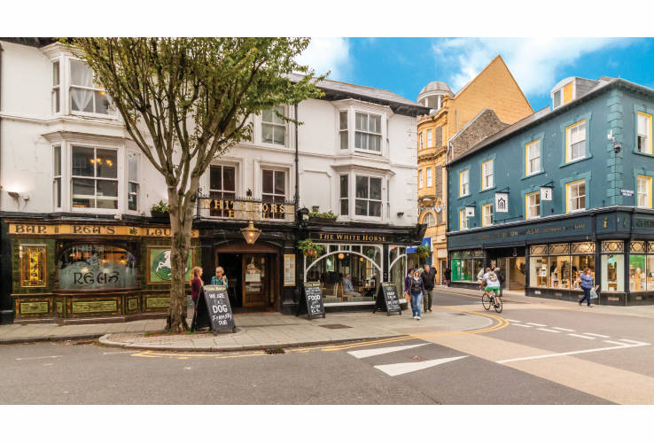 The White Horse Pub Upper Portland Street Aberystwyth Ceredigion SY23 2DT