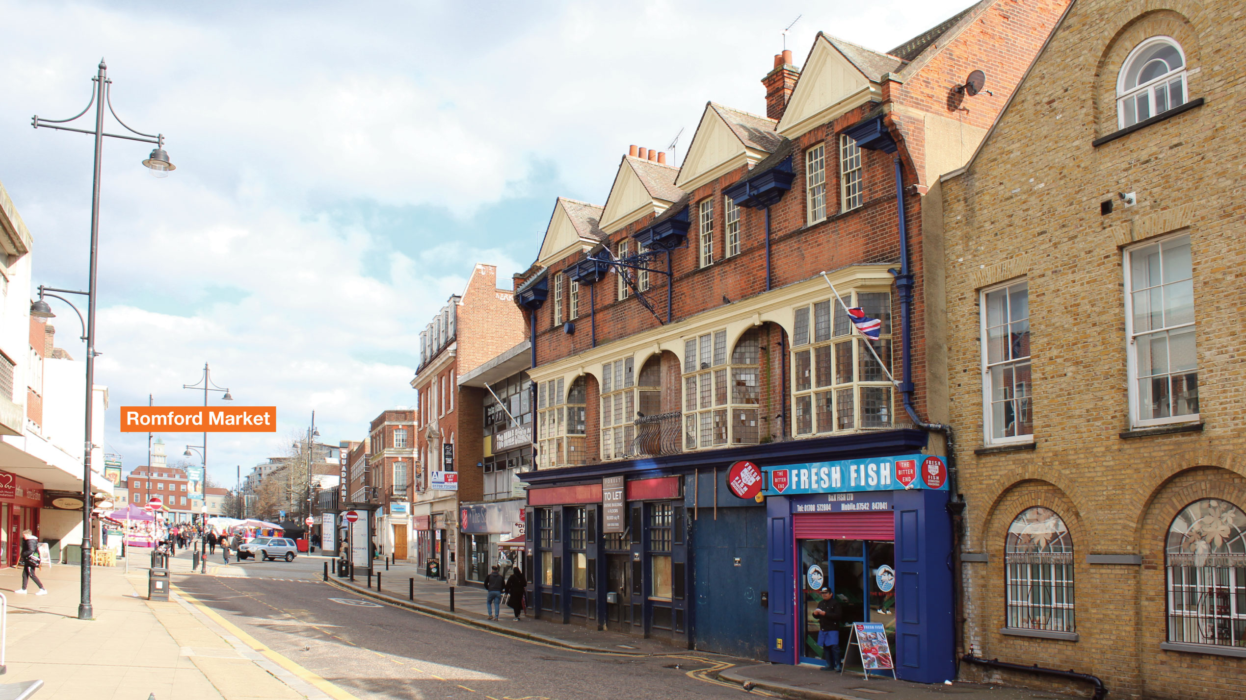 Former The Bitter End PH 15-17 High Street Romford Greater London RM1 1JU