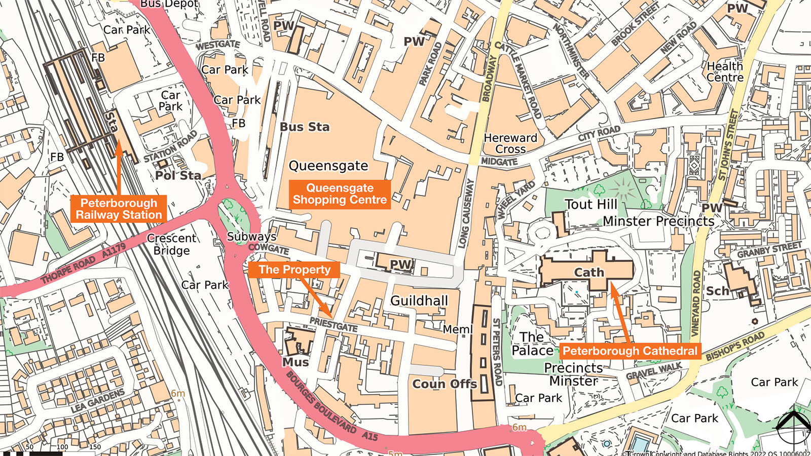 43 Priestgate Peterborough Cambridgeshire PE1 1AR