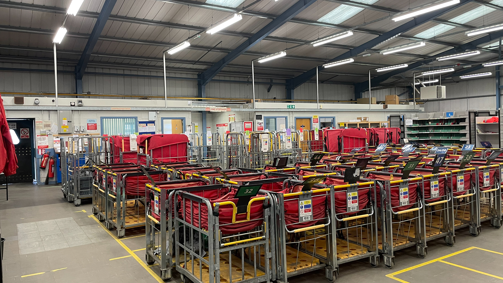 Royal Mail Distribution Centre 1 Home Street Lanark Lanarkshire ML11 9AR