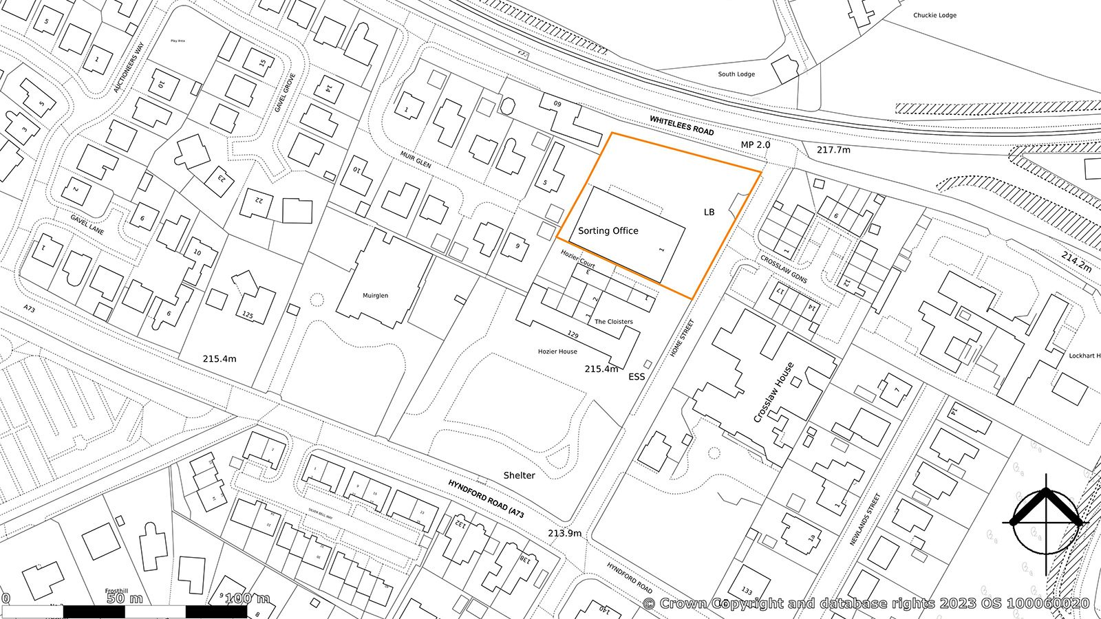Royal Mail Distribution Centre 1 Home Street Lanark Lanarkshire ML11 9AR