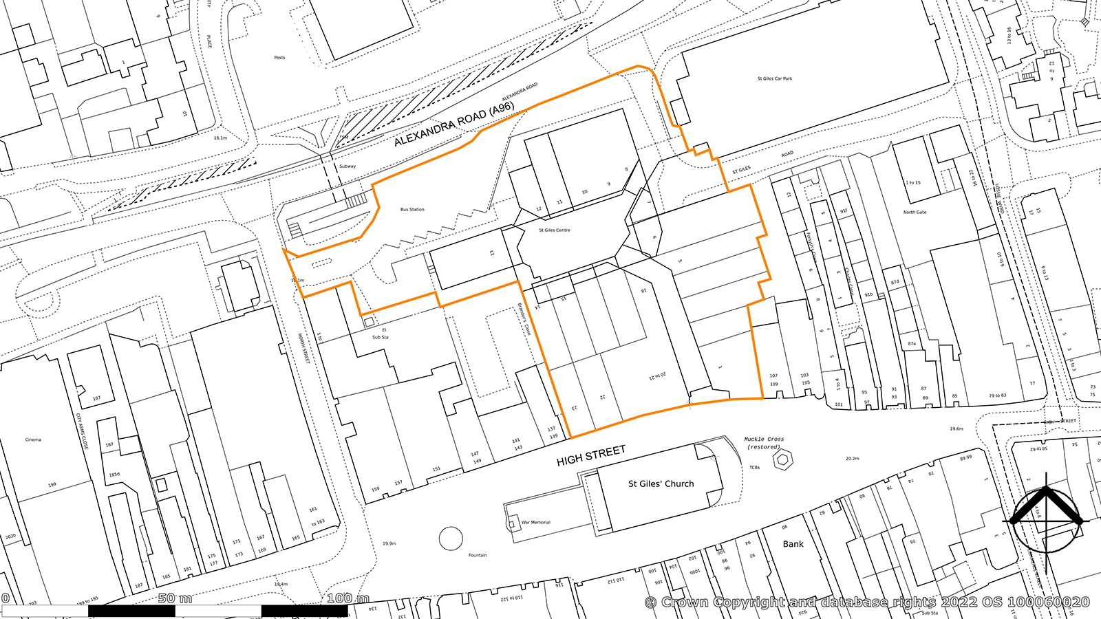St. Giles Shopping Centre Elgin Moray IV30 1EA