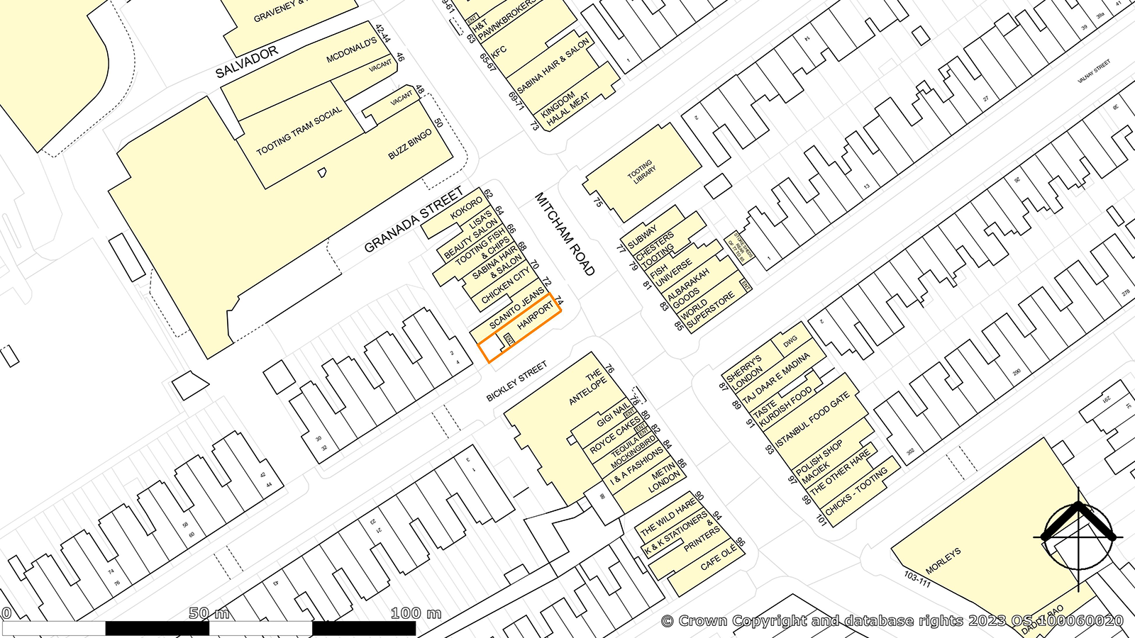 74 Mitcham Road Tooting London SW17 9NA