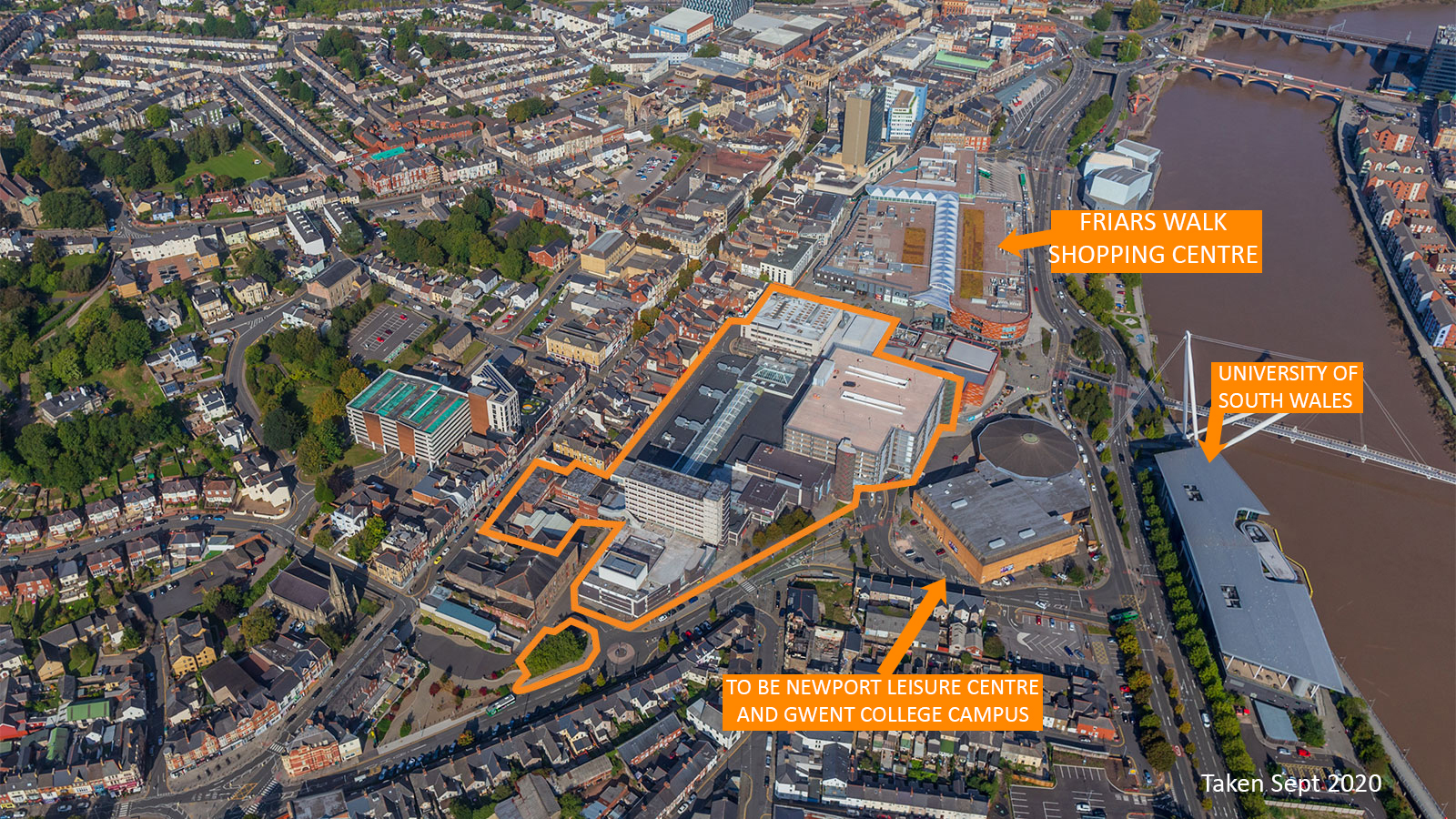 Kingsway Shopping Centre Newport Gwent NP20 1EW