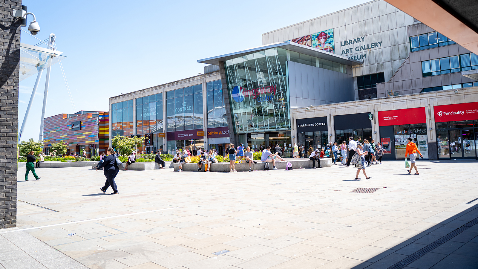 Kingsway Shopping Centre Newport Gwent NP20 1EW