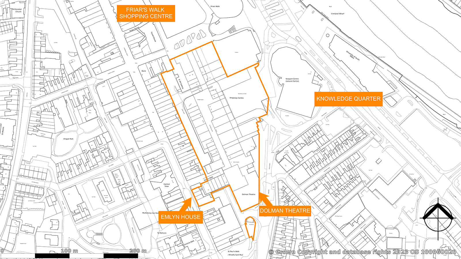 Kingsway Shopping Centre Newport Gwent NP20 1EW