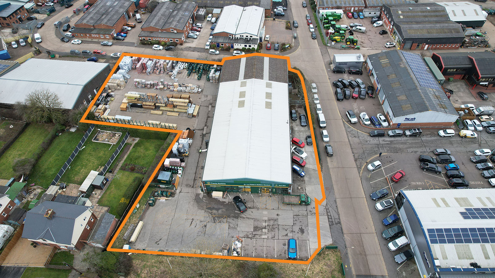 Travis Perkins Chelmsford Road Industrial Estate Dunmow nr. Chelmsford Essex CM6 1HD