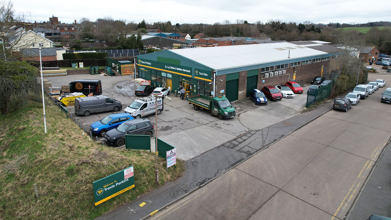 Travis Perkins Chelmsford Road Industrial Estate Dunmow nr. Chelmsford Essex CM6 1HD
