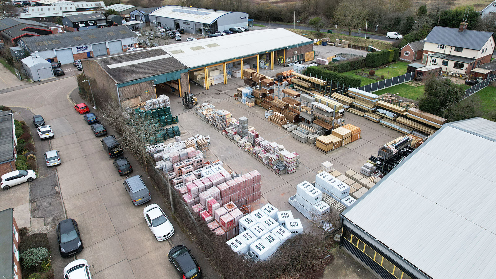 Travis Perkins Chelmsford Road Industrial Estate Dunmow nr. Chelmsford Essex CM6 1HD