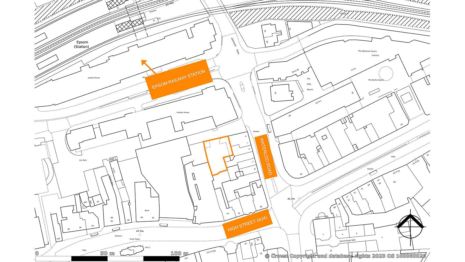 Land Lying to the West of Waterloo Road Epsom Surrey KT19 8AY