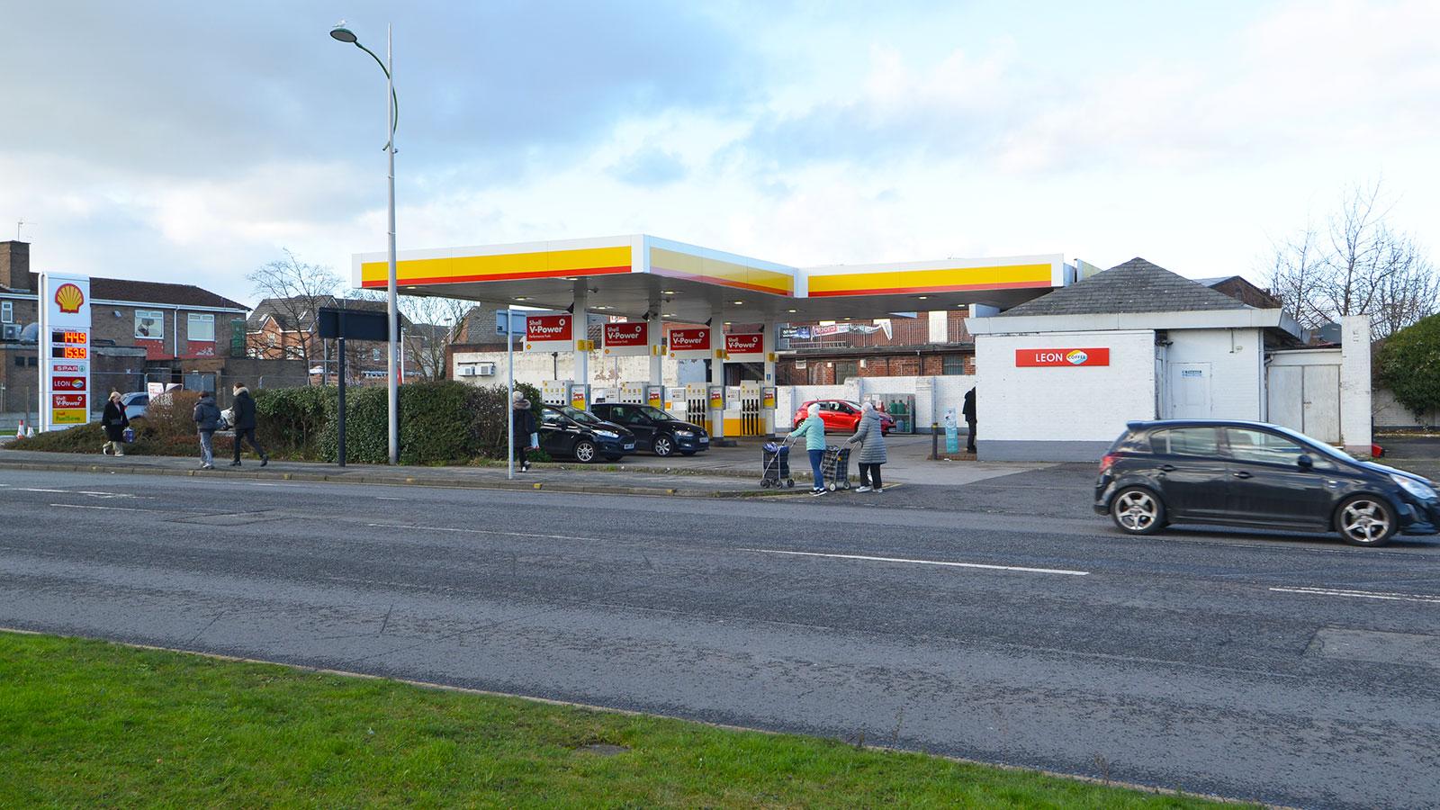 Shell Petrol Station 118 Whitby Road Ellesmere Port Merseyside CH65 6TF