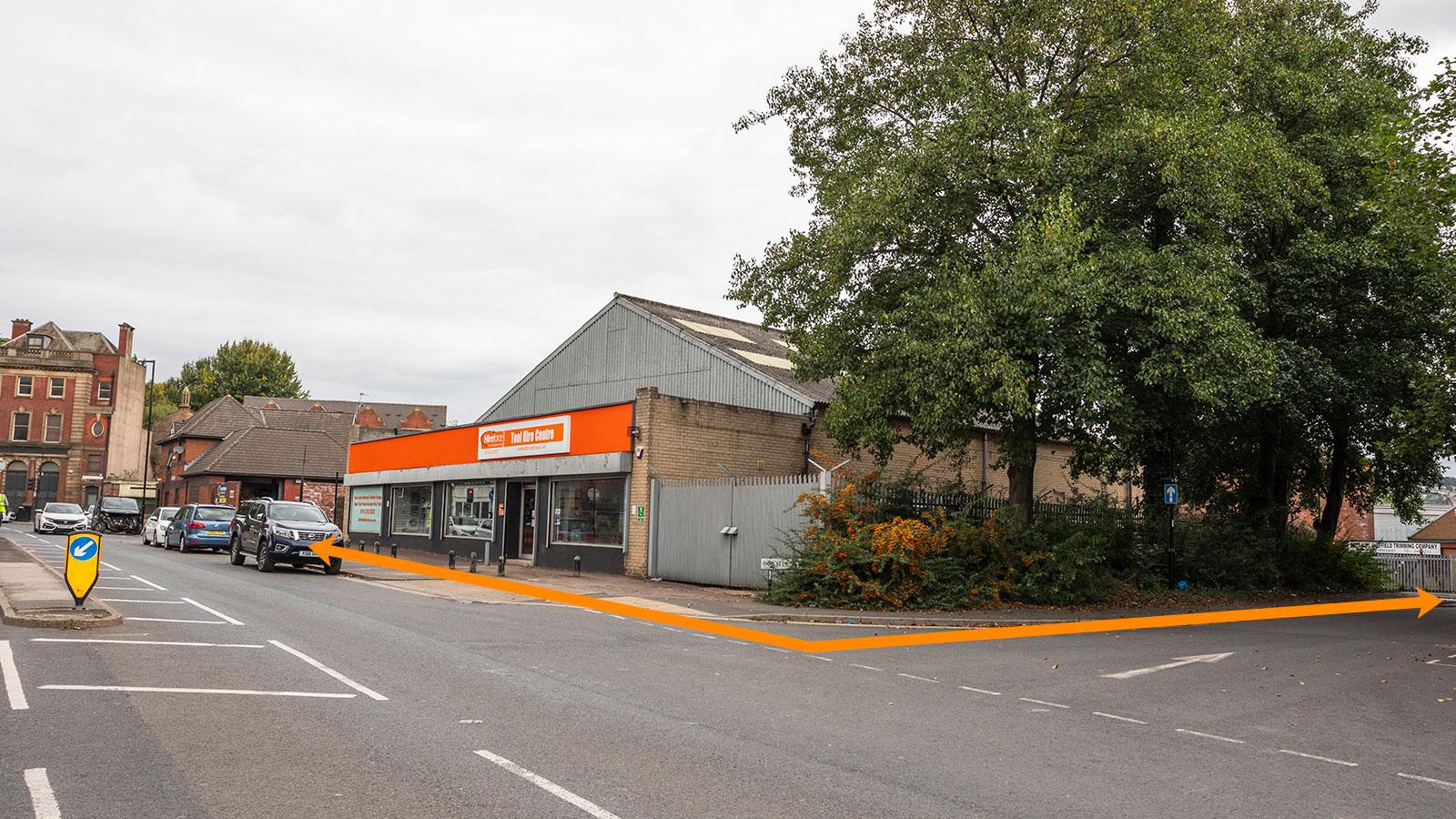 Worksop Road and Bootle Street Newhall Sheffield South Yorkshire S9 3TL