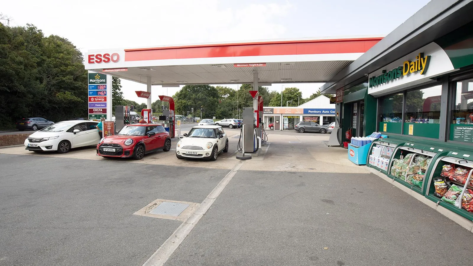 Pembury Petrol Filling Station High Street, Pembury Royal Tunbridge Wells Kent TN2 4NG