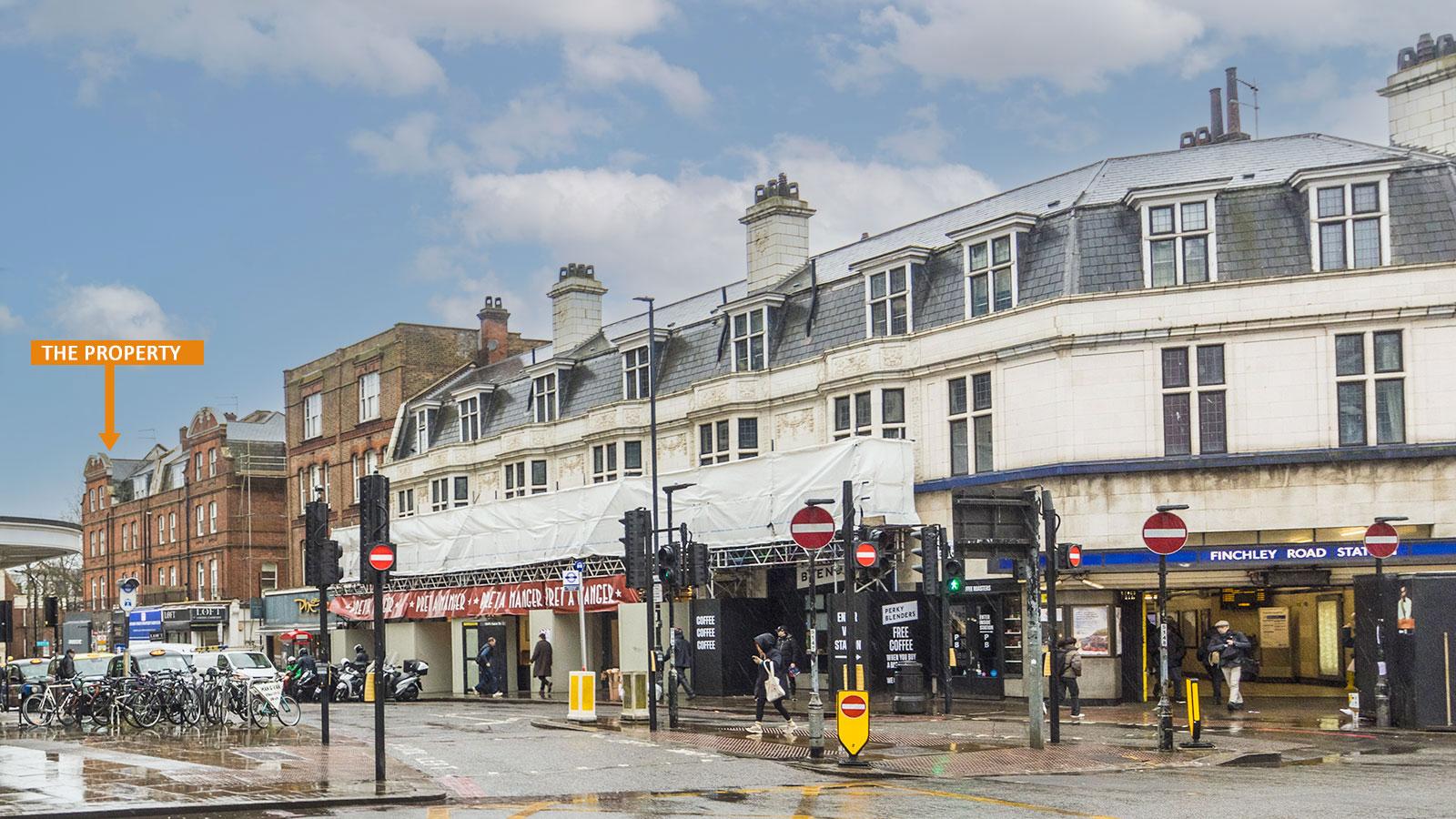 4 to 8a Canfield Gardens Hampstead London NW6 3BS