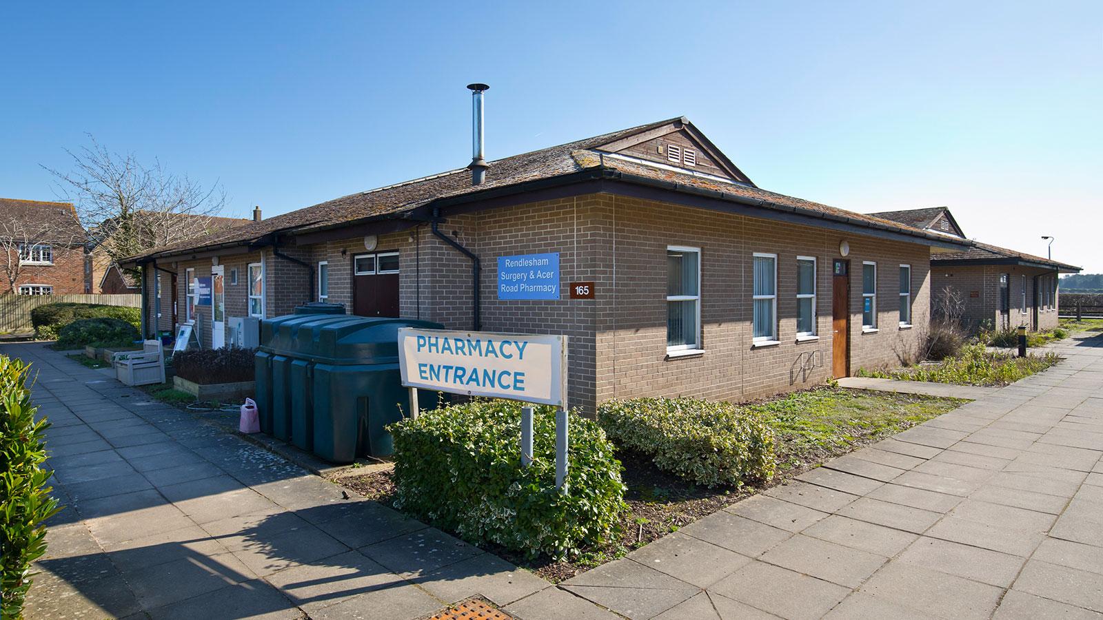 Rendlesham Surgery 6 Acer Road Rendlesham, Near Woodbridge Suffolk IP12 2GA