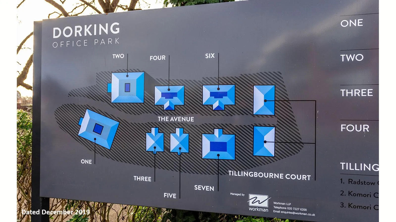 Blackbrook House Dorking Office Park, Station Road Dorking Surrey RH4 1HJ