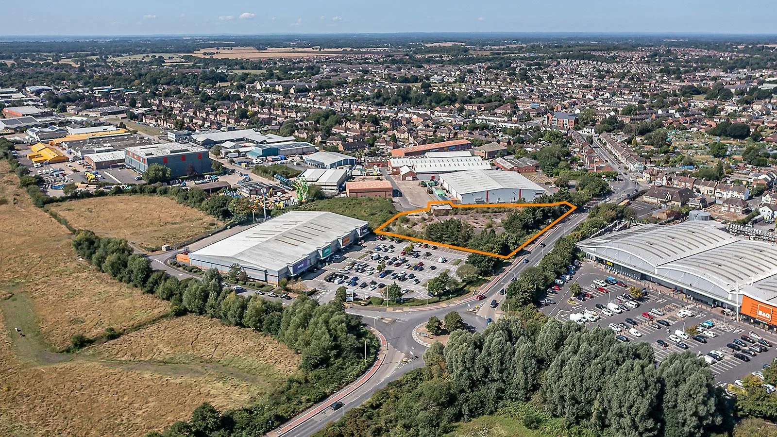 Land Adjoining Gallagher Retail Park Barrey Road Ashford Kent TN23 7DH