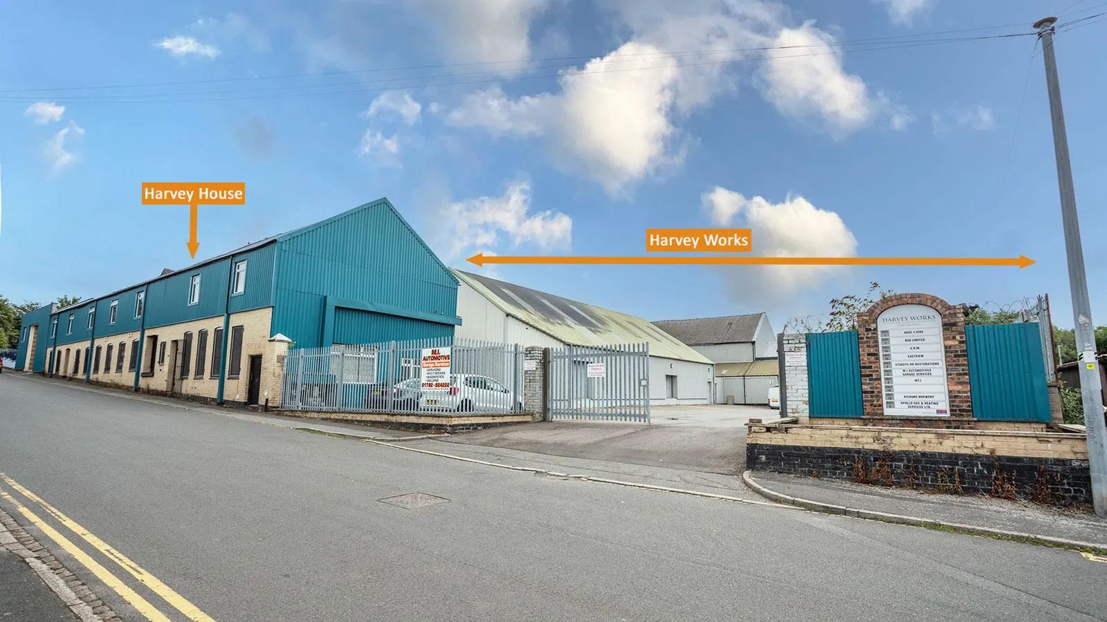 Harvey Works & Harvey House Lingard Street Burslem, Stoke-on-Trent Staffordshire ST6 1ED