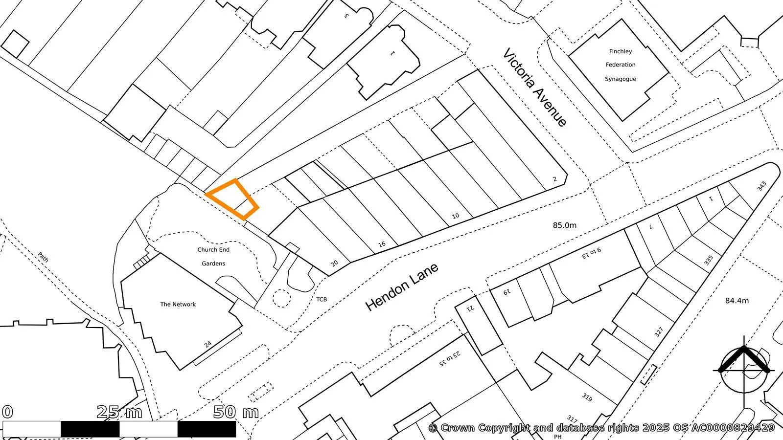Workshop / Site at the rear of        20 Hendon Lane Finchley London N3 1TR