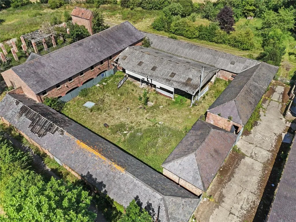 Newham Hall Farm, yard and barns, Stokesley Road, Coulby Newham, Middlesbrough , TS8 9EA