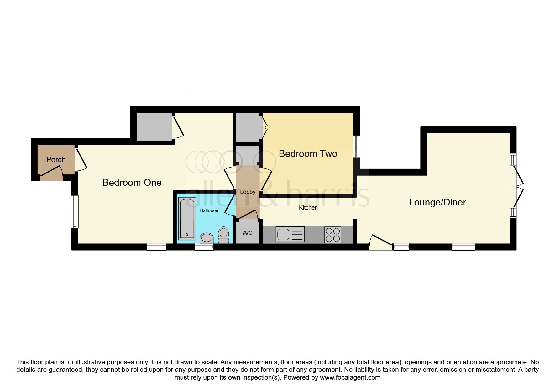 2 bed Maisonette