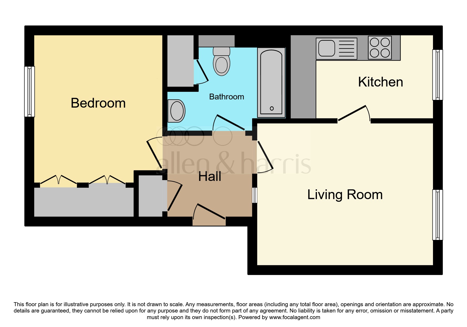 1 bed Apartment