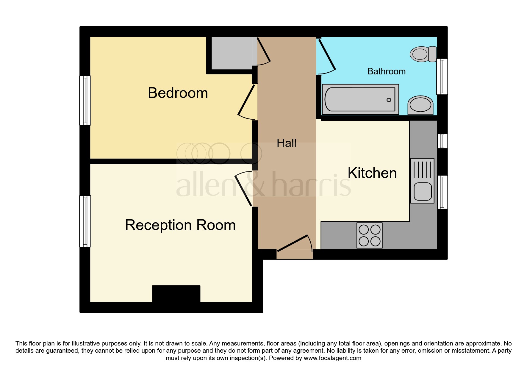 1 bed Apartment
