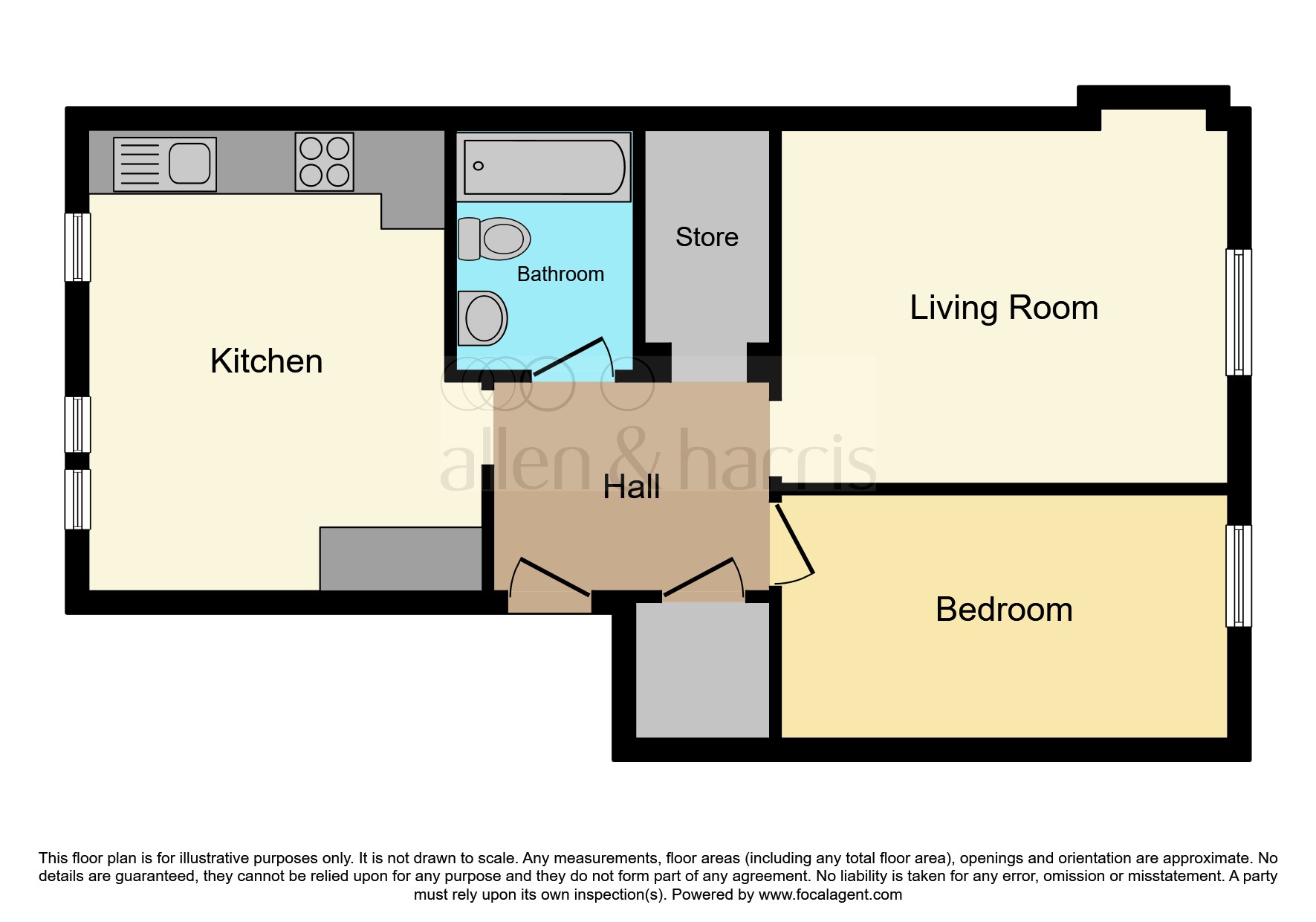 1 bed Apartment