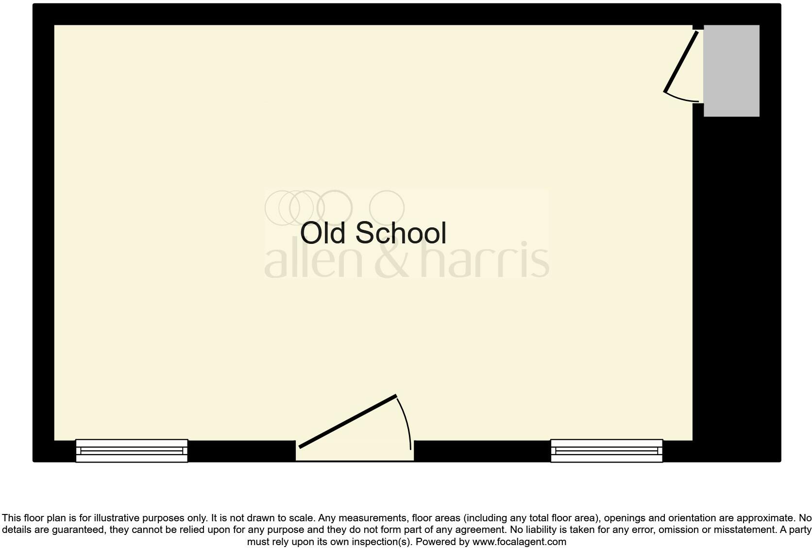 1 bed Detached