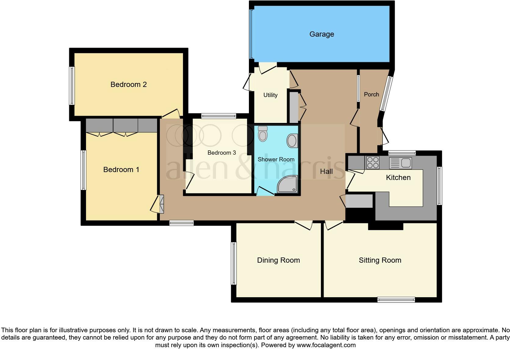 3 bed Bungalow
