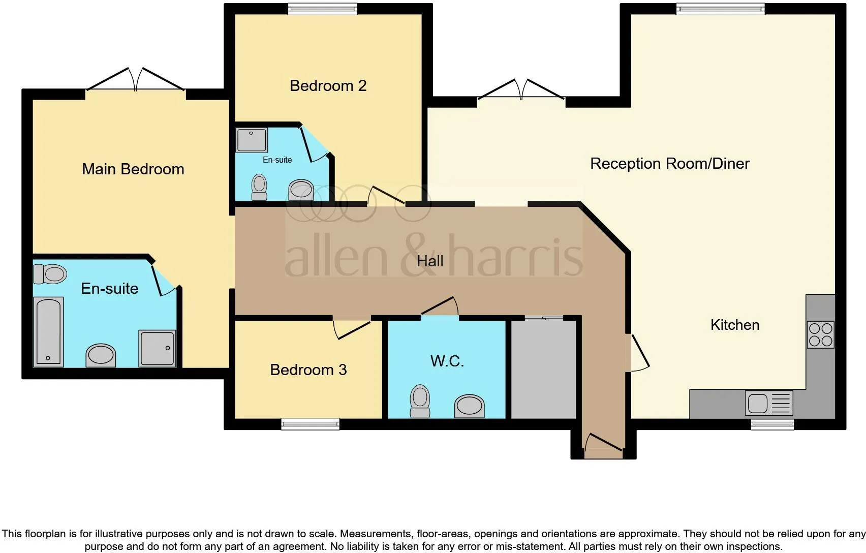3 bed Penthouse