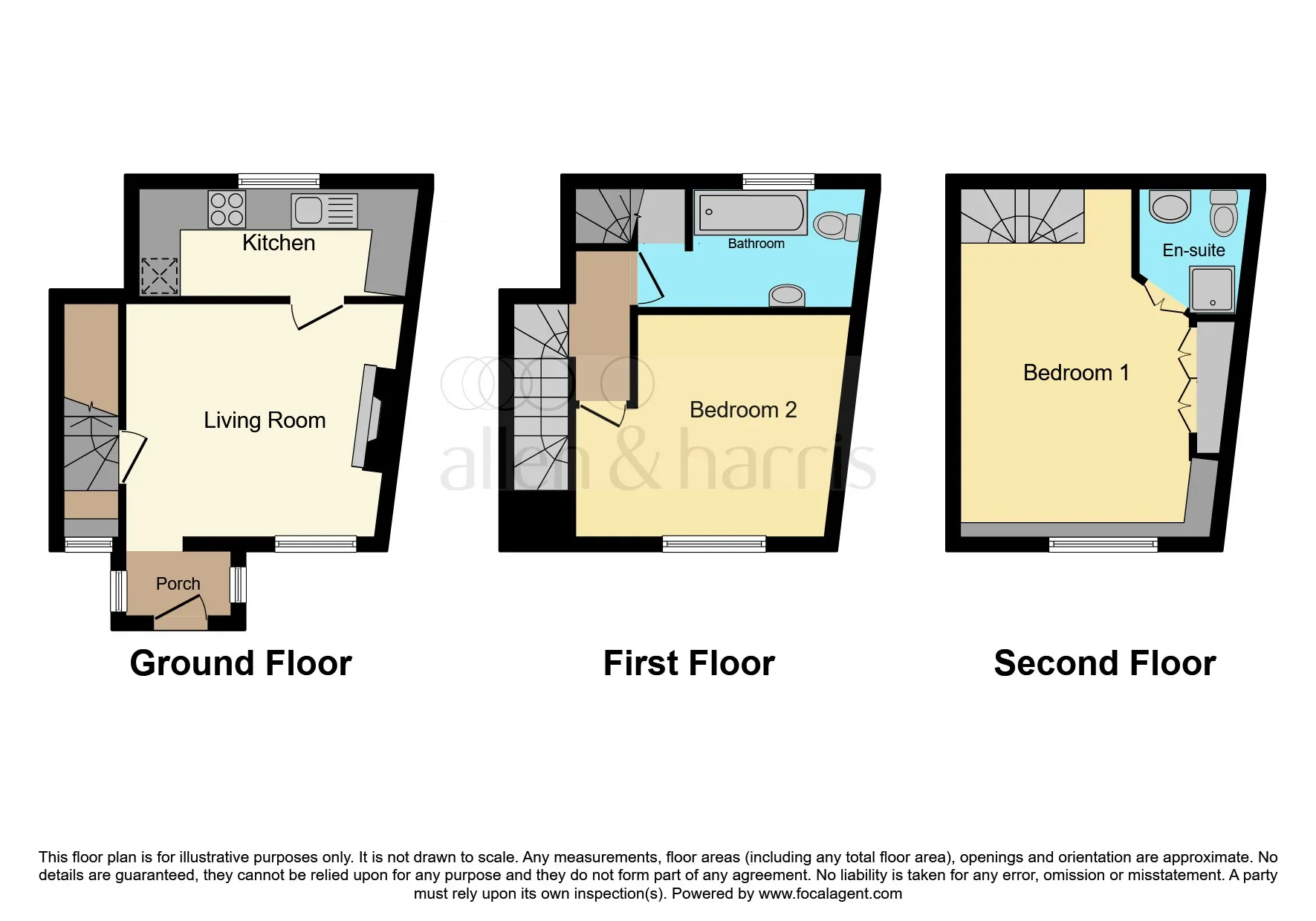 2 bed End of Terrace