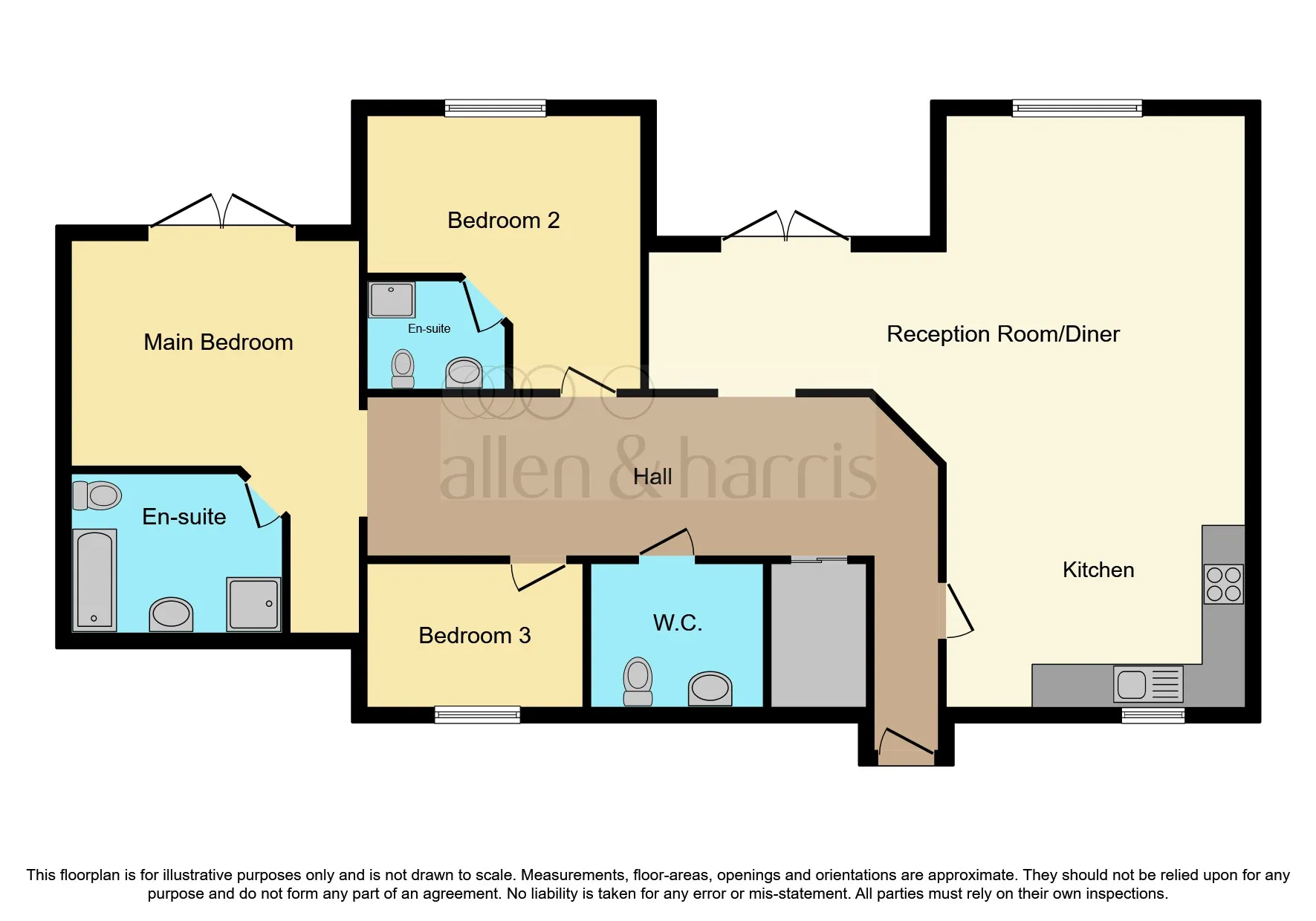 3 bed Penthouse