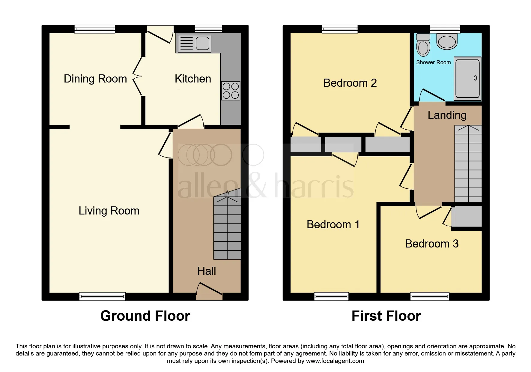 3 bed End of Terrace