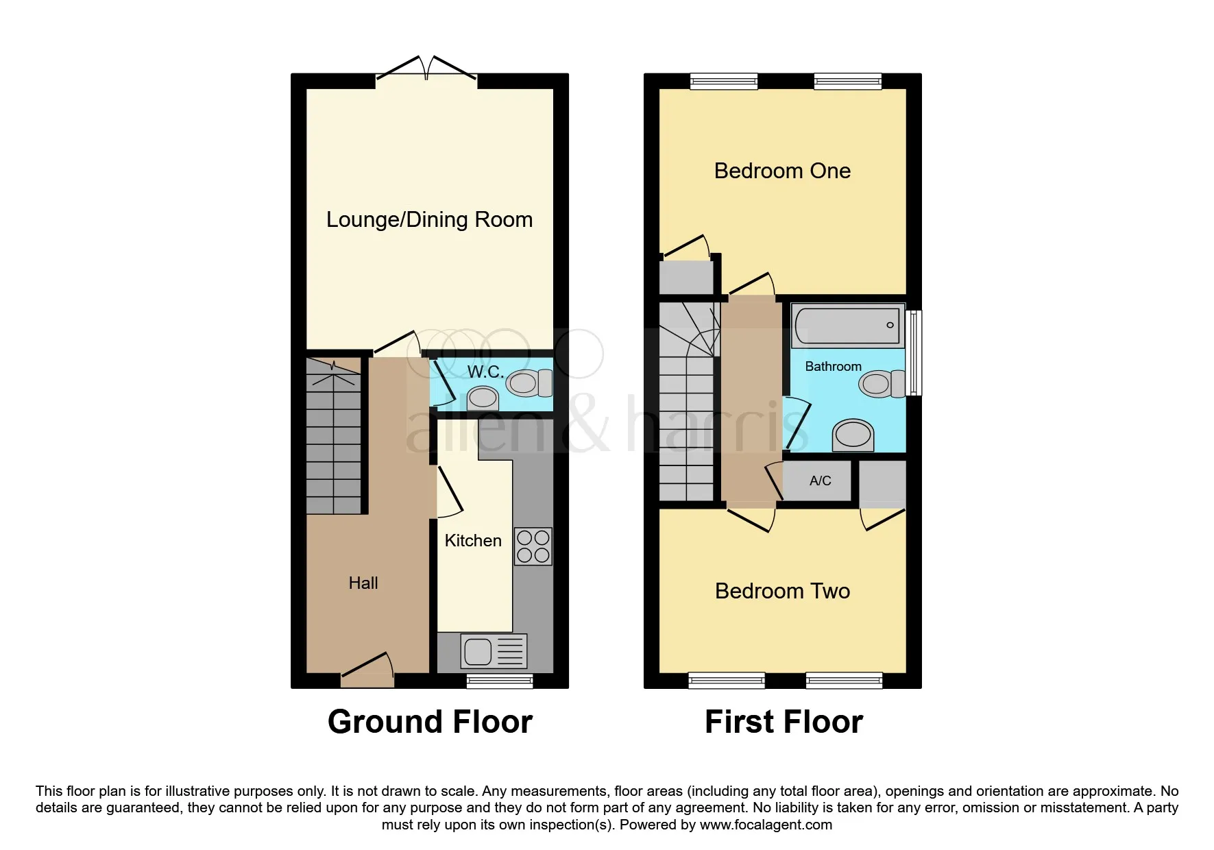 2 bed Semi-Detached