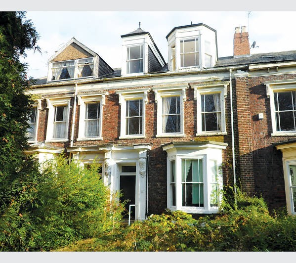 A Freehold Mid Terrace Building internally arranged to provide Four Self-Contained Flats Tenure