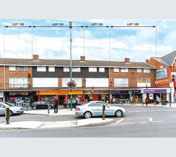 Four Freehold Shops and Residential Investments